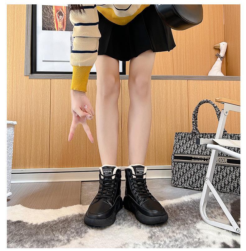 🔥Limited Time Offer 49% OFF🔥Women's plush high top snow boots