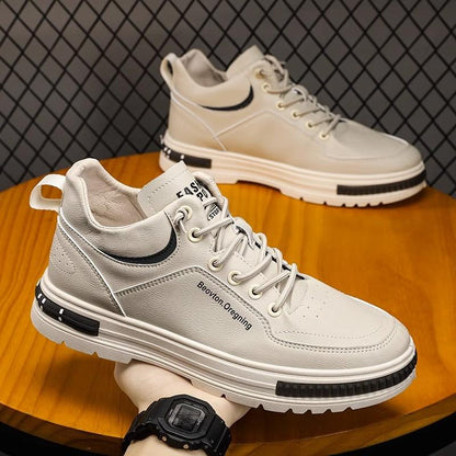 🔥Limited Time Offer 49% OFF🔥Men's autumn and winter casual leather sneakers