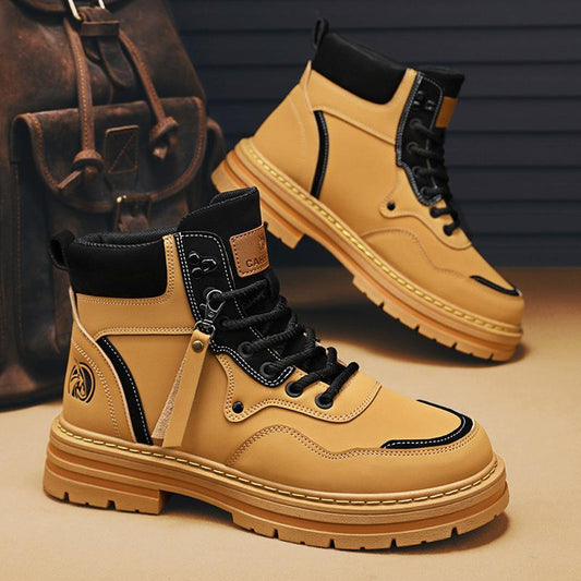 🔥Limited Time Offer 49% OFF🔥Men's Autumn and Winter New High Top Casual Work Wear Outdoor Ding Boots