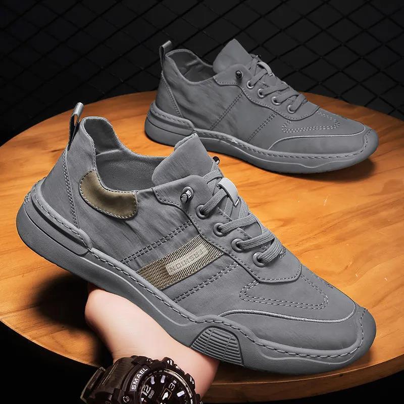 🔥Limited Time Offer 49% OFF🔥Men's New Ice Silk Casual Canvas Shoes