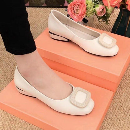 🔥Limited Time Offer 49% OFF🔥Women's High Quality Pure Cowhide Leather Comfortable Single Shoes