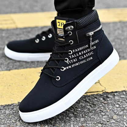 🔥Limited Time Offer 49% OFF🔥Men's autumn and winter high help canvas casual shoes